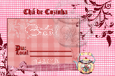 Convites chá de cozinha